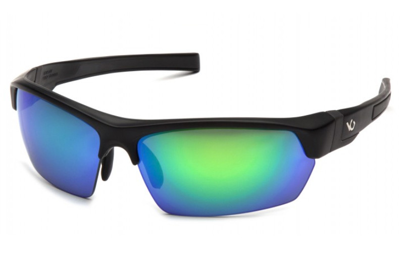 Pyramex Venture Gear Tensaw VGSB331 Green Mirror Polarized Lens w/ Black Frame,