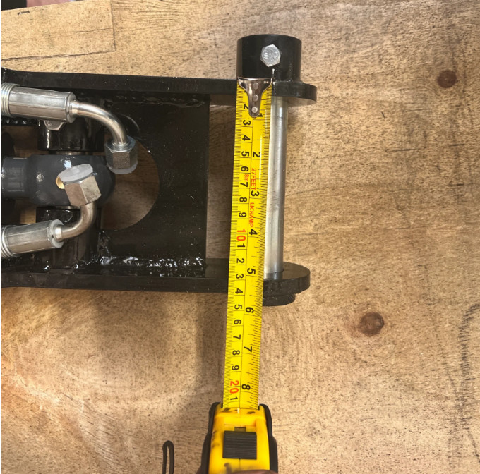 Agrotk Weld-On Hydraulic Thumb Attachment For STE17SR Mini Excavator Digger