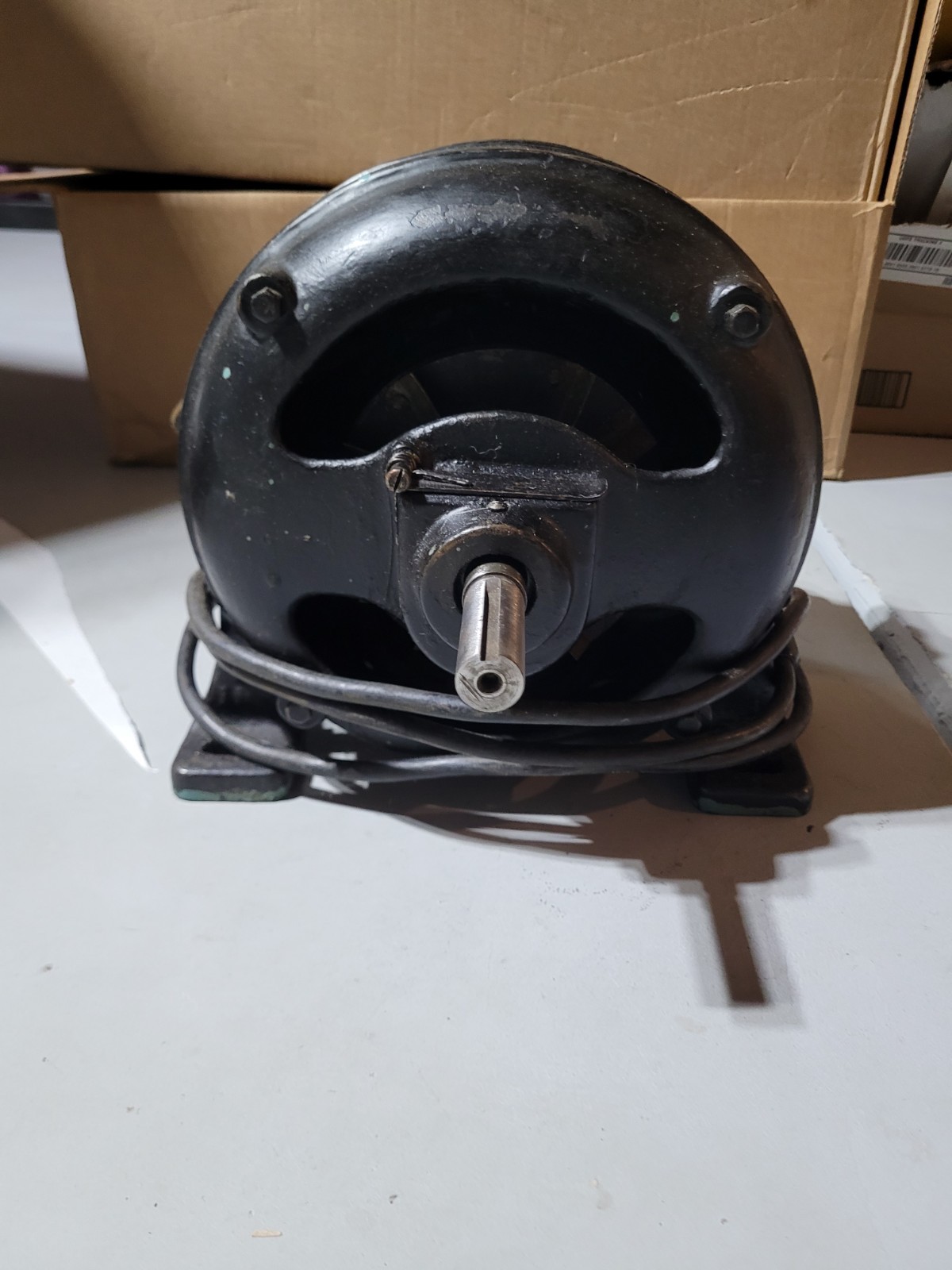 Antique Wagner Electric Motor, 1/2 hp, 110 Volt , 1750 RPM, Runs Good