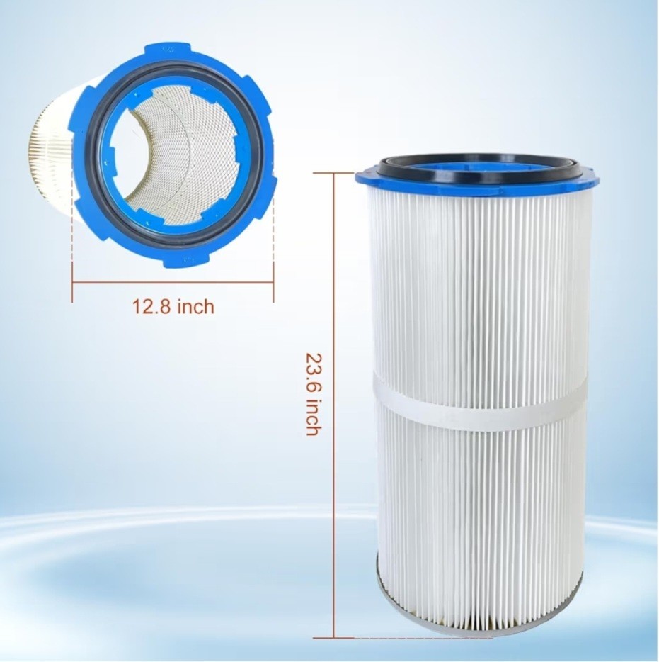 Cartridge Filter for Powder Coating & Dust Collection 12.8″ x 23.6″ Replacement