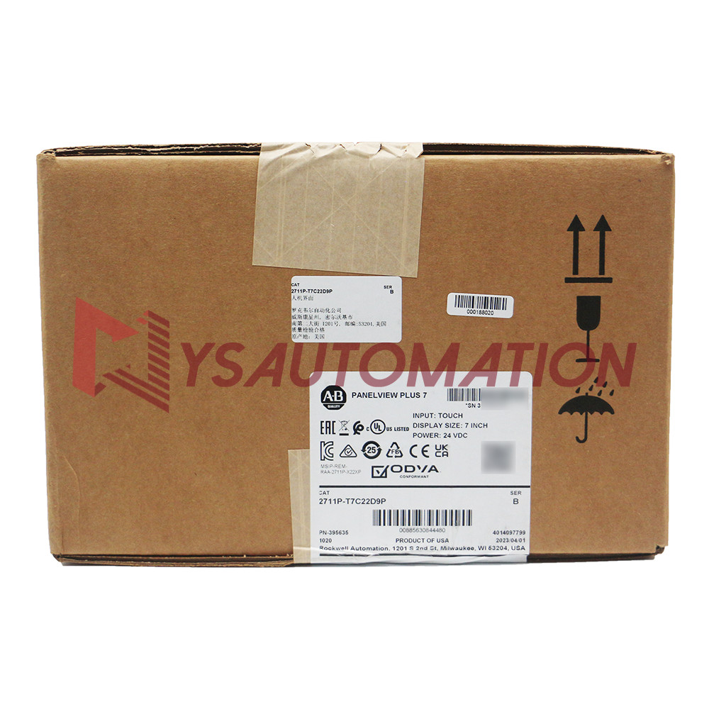 Allen-Bradley 2711P-T7C22D9P PanelView Plus 7 Graphic Terminal 2711P T7C22D9P US