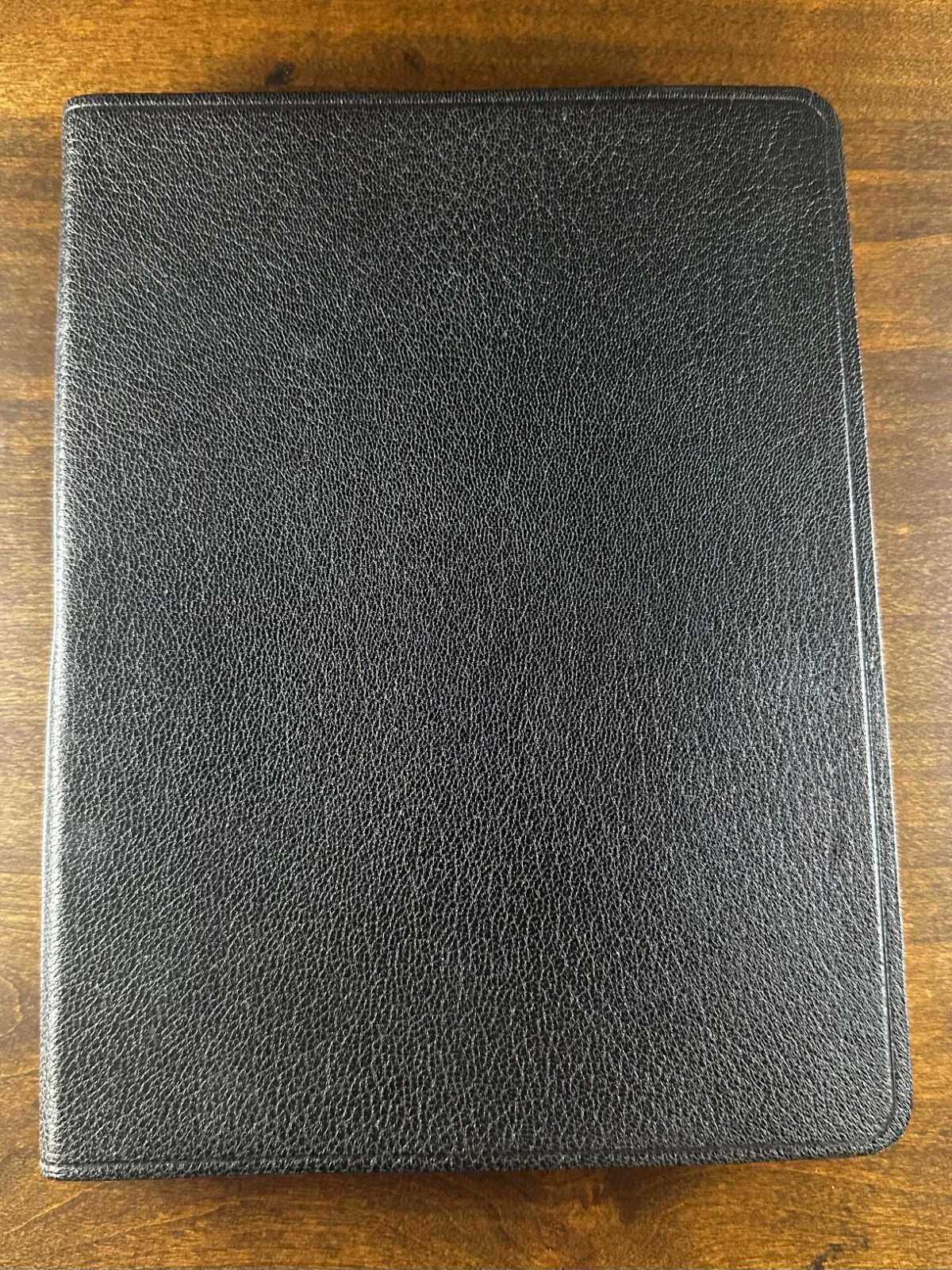Graphic Image JLL Premium Black Leather Flexible Soft Cover Journal Notebook 7×9