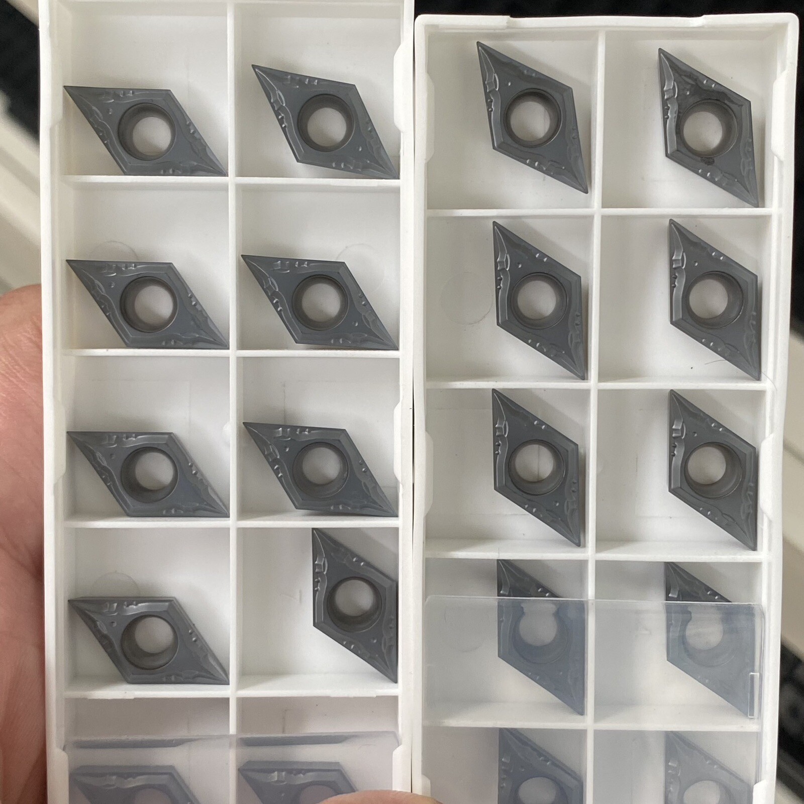10pc DCGT11T302 High precision spindle moving machine tool for turning insertion
