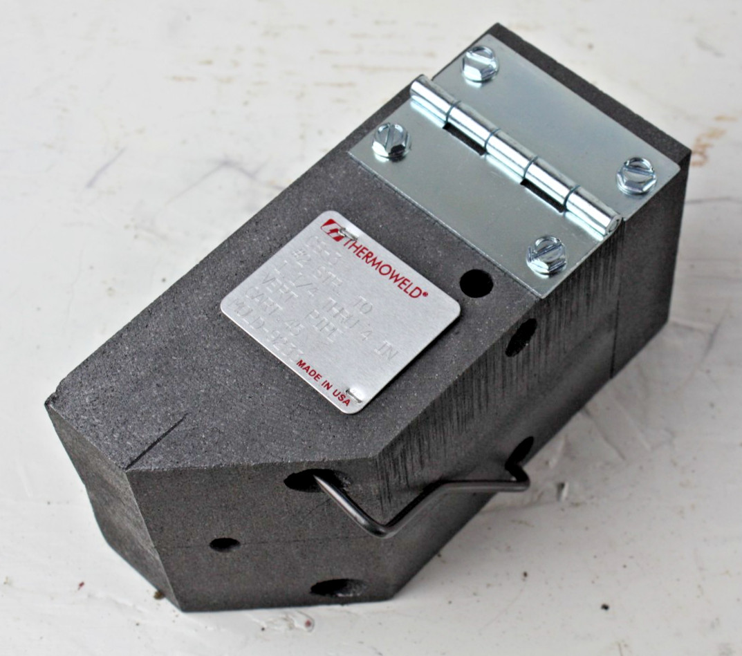 Thermoweld Exothermic Mold # M-9233 #2 STR TO 1 1/4″ THRU 4″ CS-3