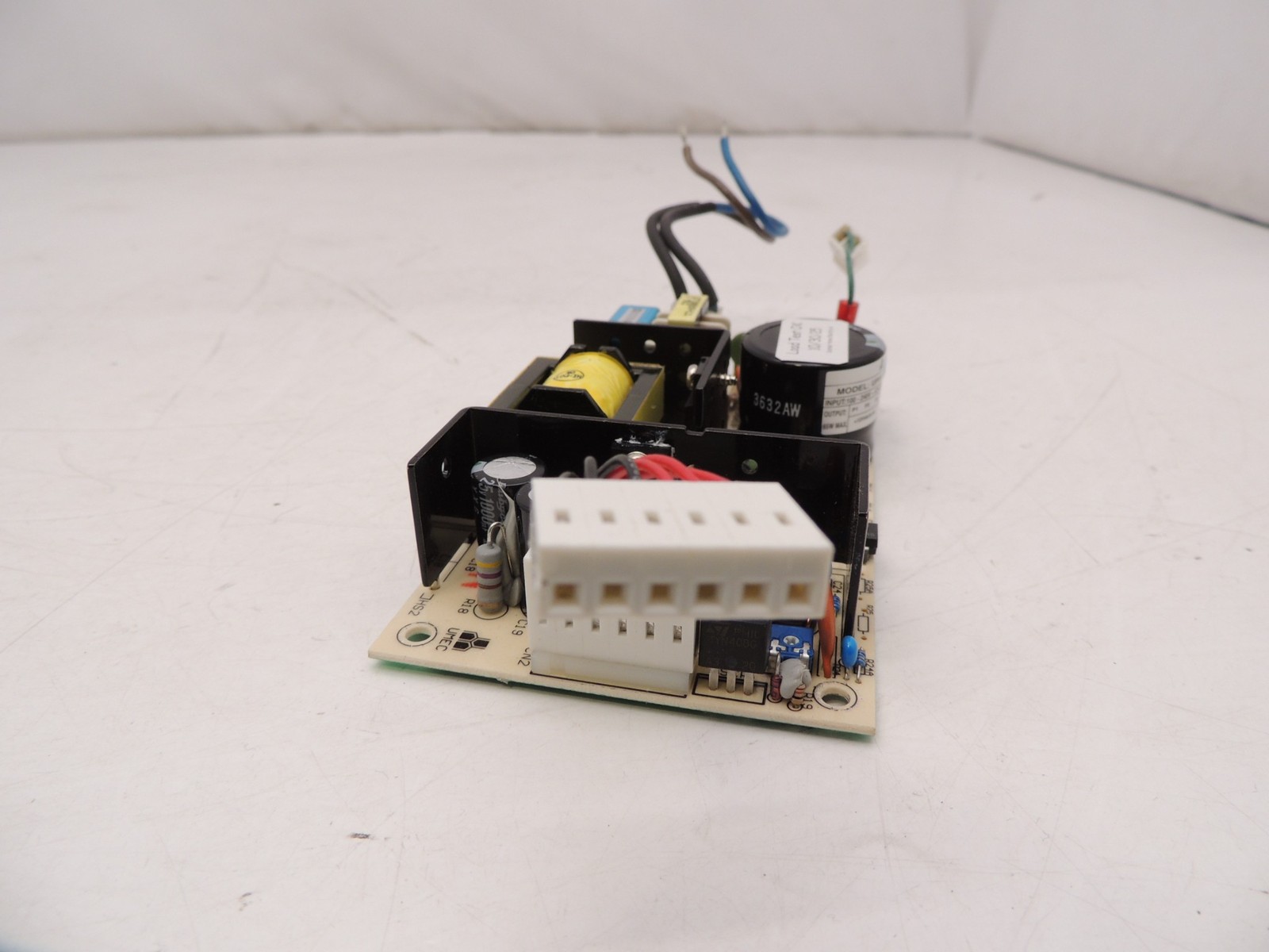UMEC 12V DC 5.4A Open Frame Power Supply Board UP0651S-02 w/ Connectors