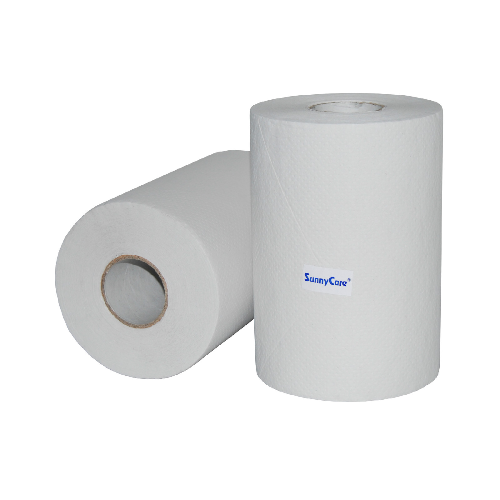 12 Rolls #5101 Hard Wound Paper Roll Towels, 8″ x 350`,White, 12/Case