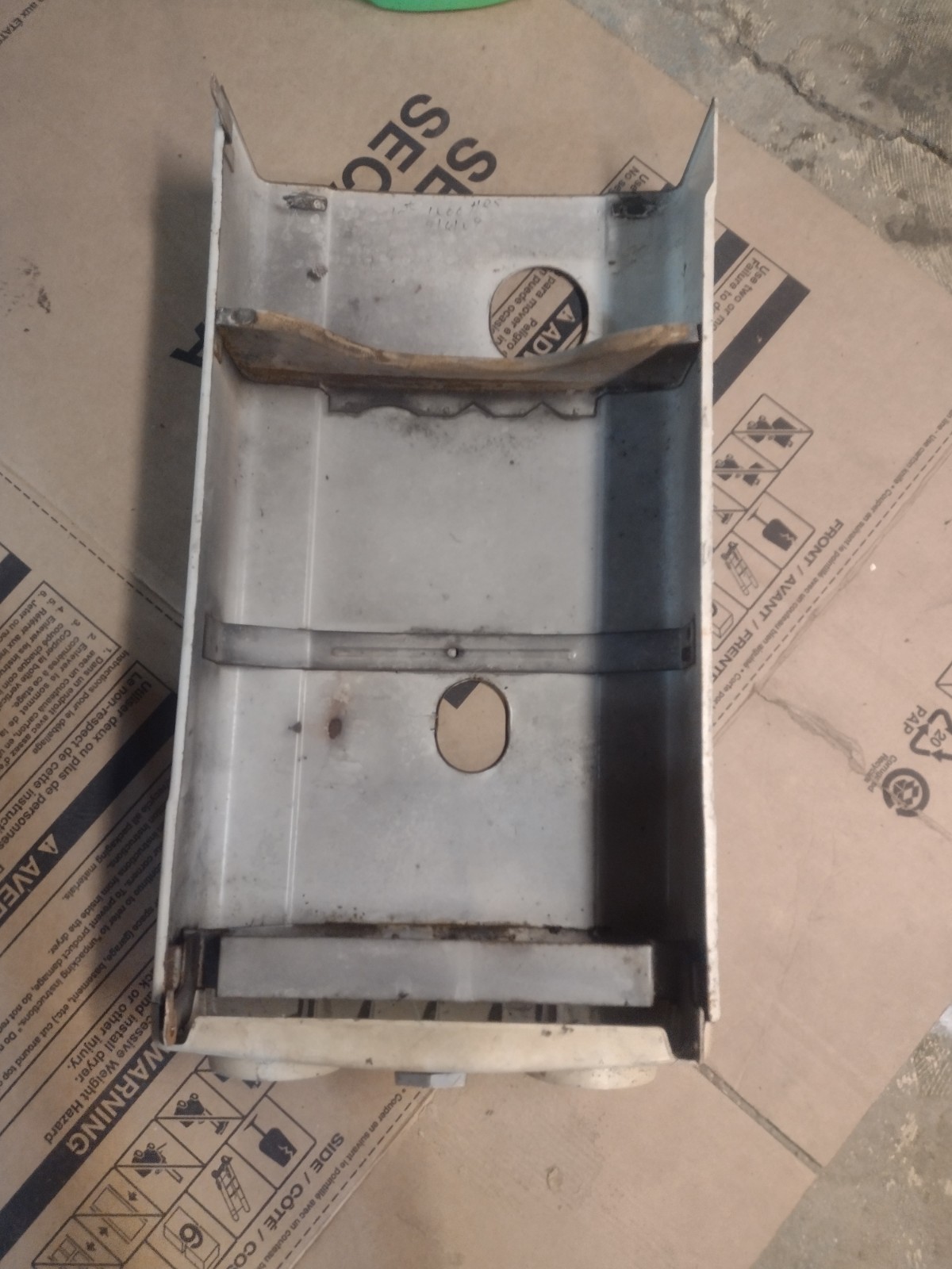 OEM USED MITSUBISHI SATOH BEAVER 3 BUCK HEADLIGHT PANEL S373