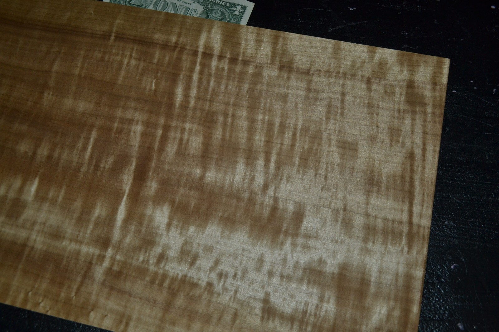 Fumed Aspen Raw Wood Veneer Sheet 12 x 25 inches 1/42nd L2308-16