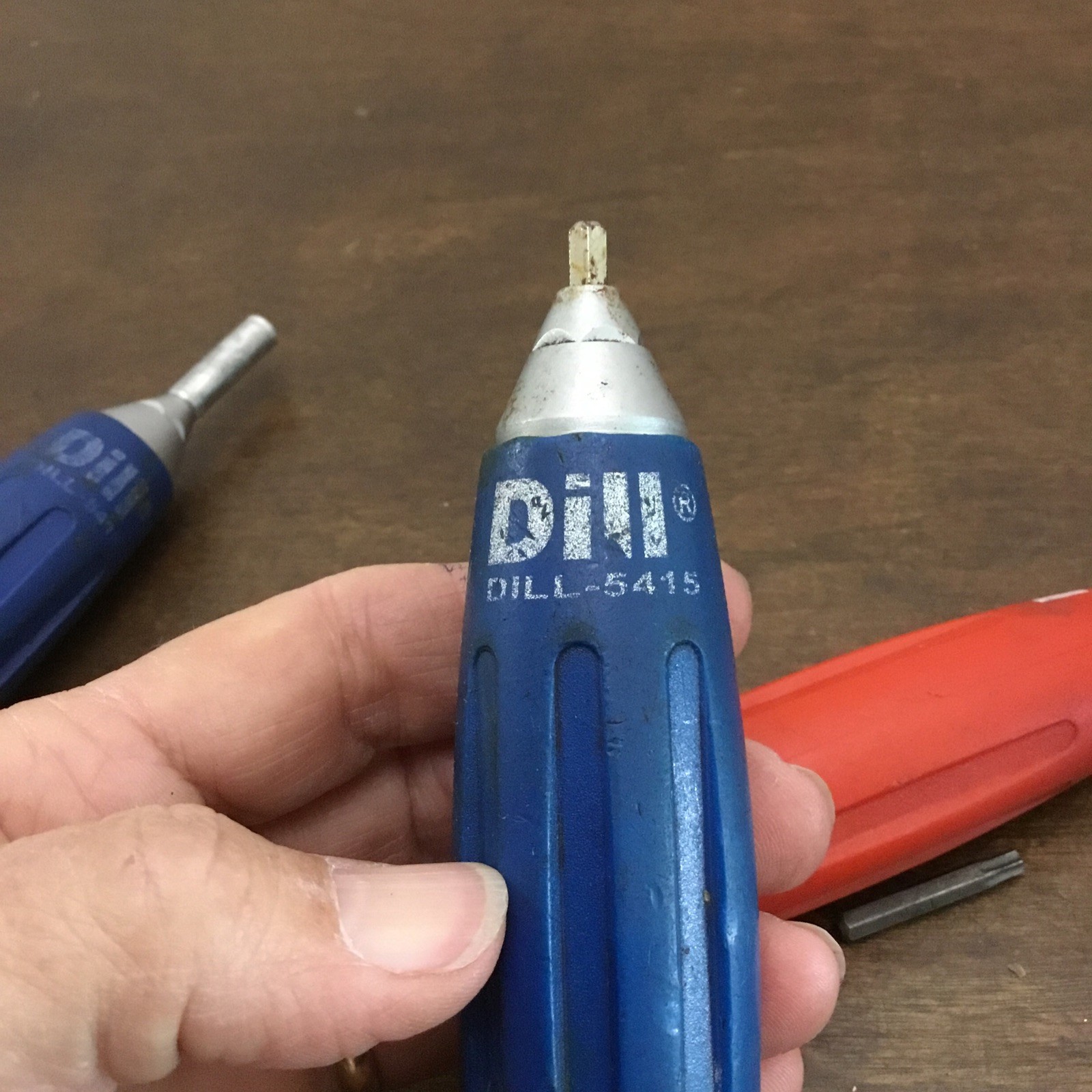 Dill Preset Torque Screwdriver 5535 Red 35 In. Lb & (2) 5415 Blue 12 In. Lb Lot
