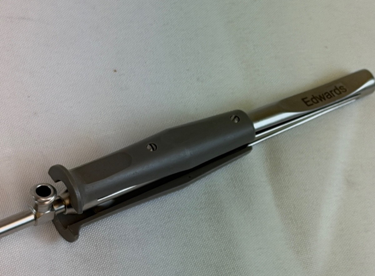Edwards ERGF00536 MICS Double Action DeBakey Grasper 5mm x 36cm ThruPort CVOR