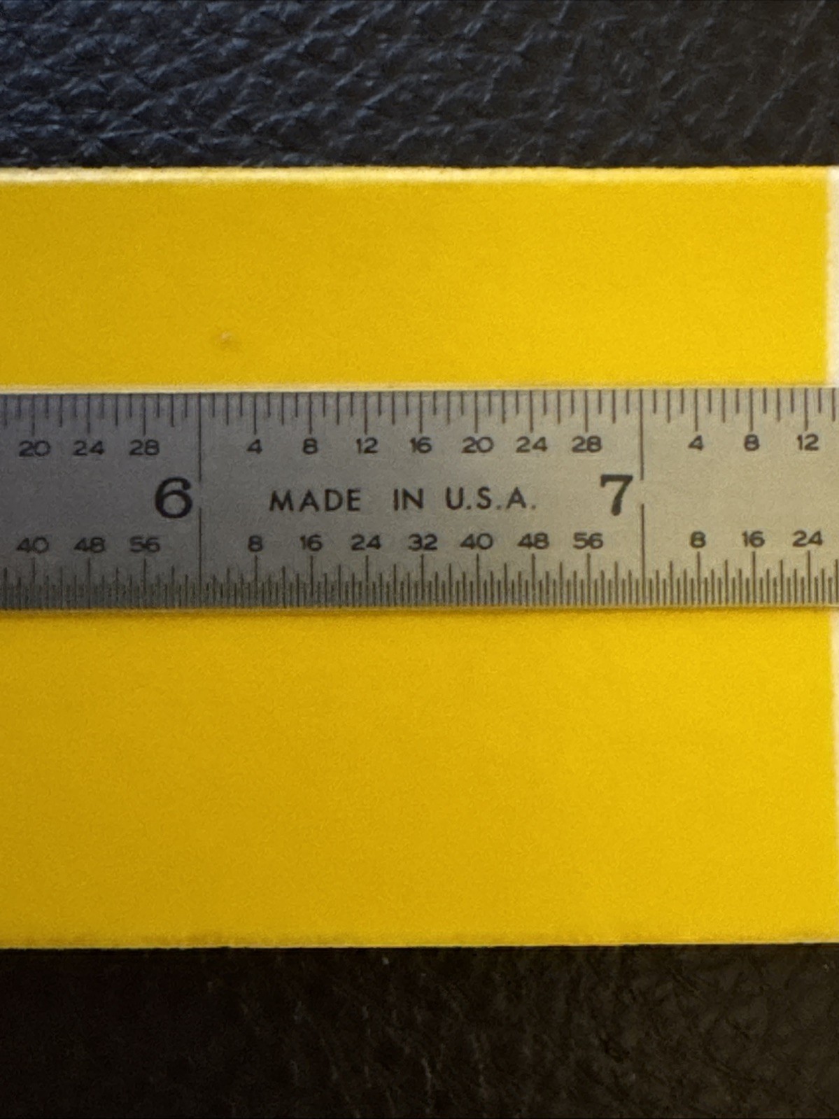 Machinist Rule GENERAL Tools 12″ Flexible Chrome Finish Steel Made in USA CF1216