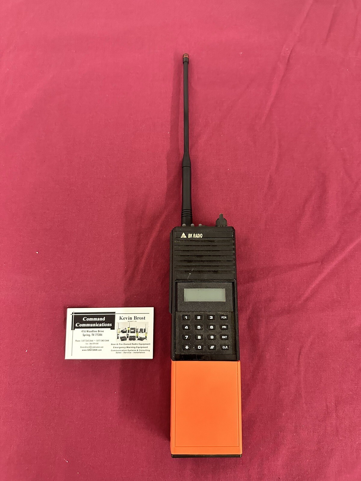 BENDIX KING BK DPHX5102X P25 DIGITAL VHF RADIO CALFIRE DPH 5102- LRG QTY AVAIL