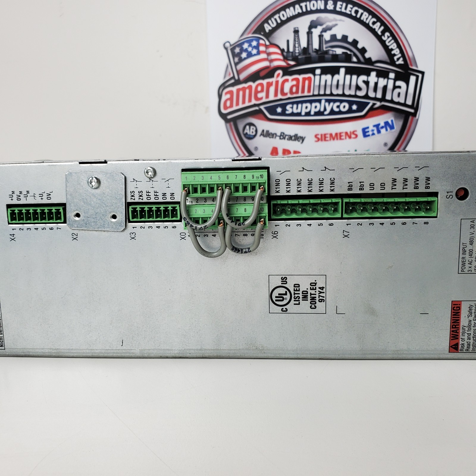 Rexroth R911190000 HVE02.2W018N Servo Power Unit 3ph 400-480v-ac 510-750v-dc