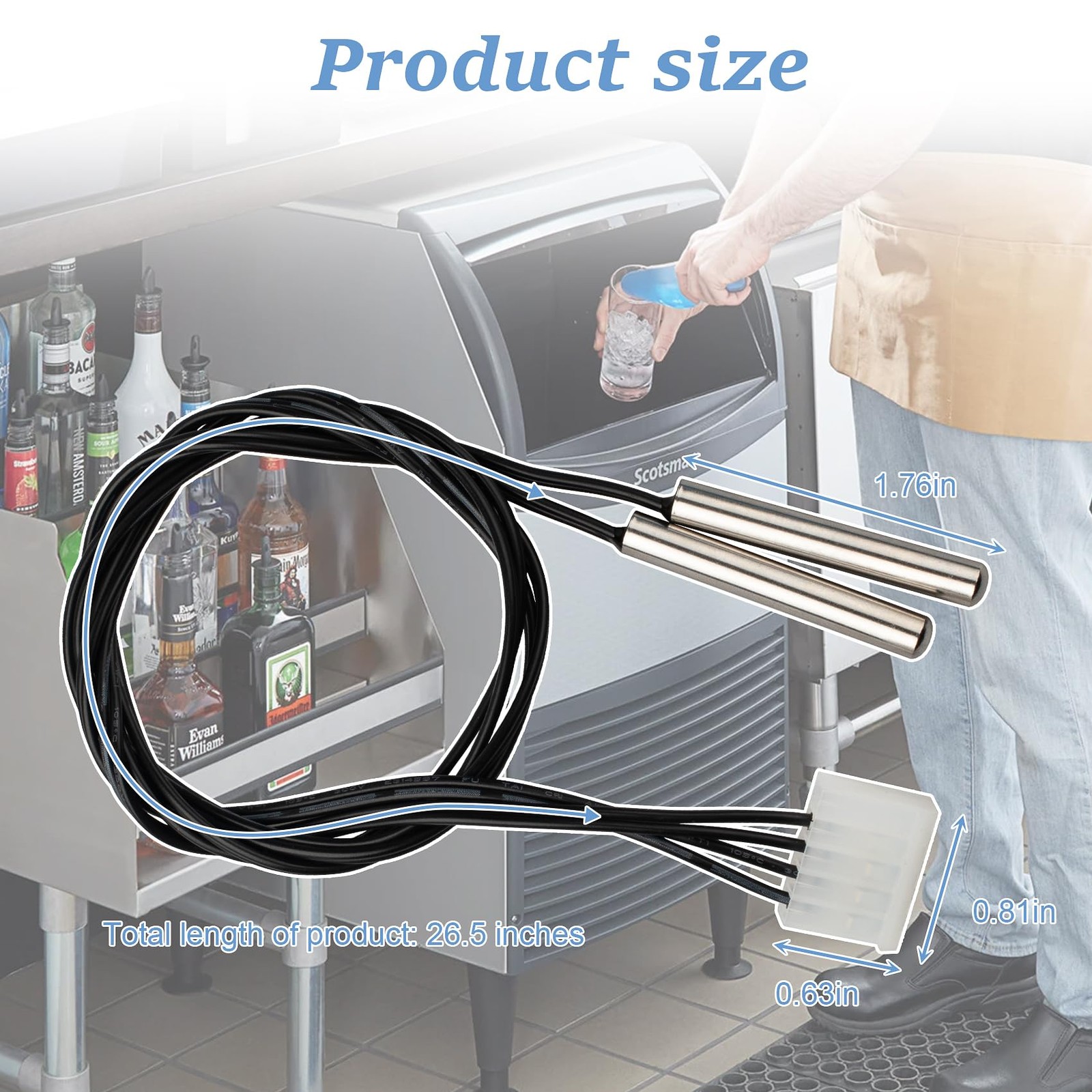 11-0545-21 Temperature for Scotsman Eclipse/CME Series Ice Machines