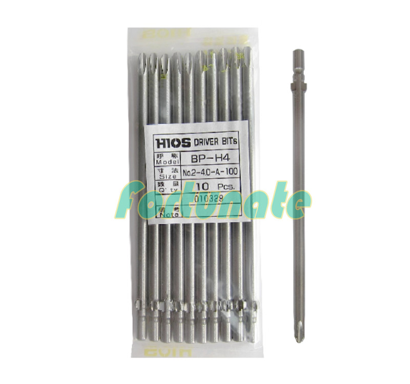 10pcs/pack NEW FIT FOR BP-H4 No.2-4.0-A-40/60/80/100/120/150 electric batch head