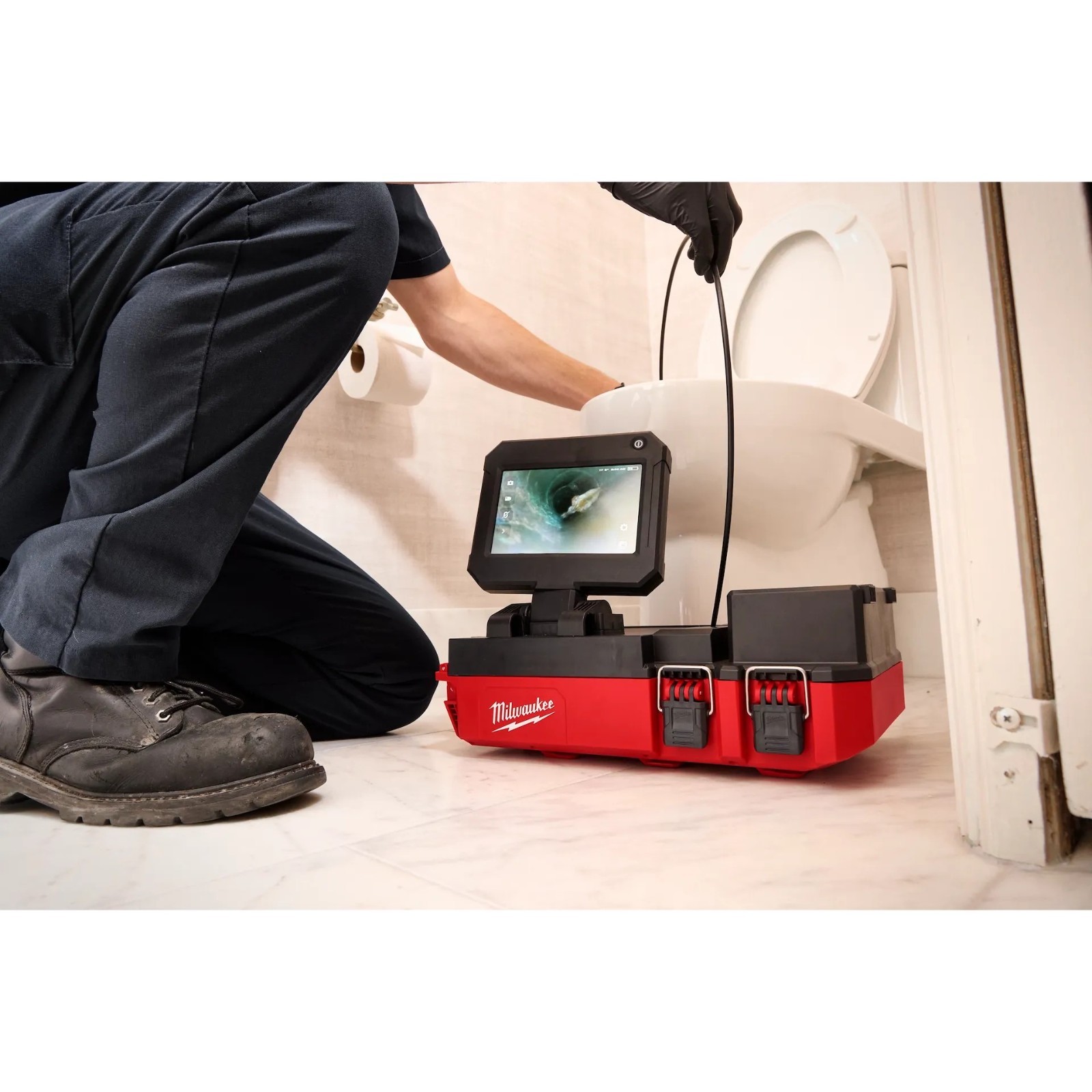 Milwaukee 3154-20 M12 75ft Drain Camera w PACKOUT Compatibility Tool Only