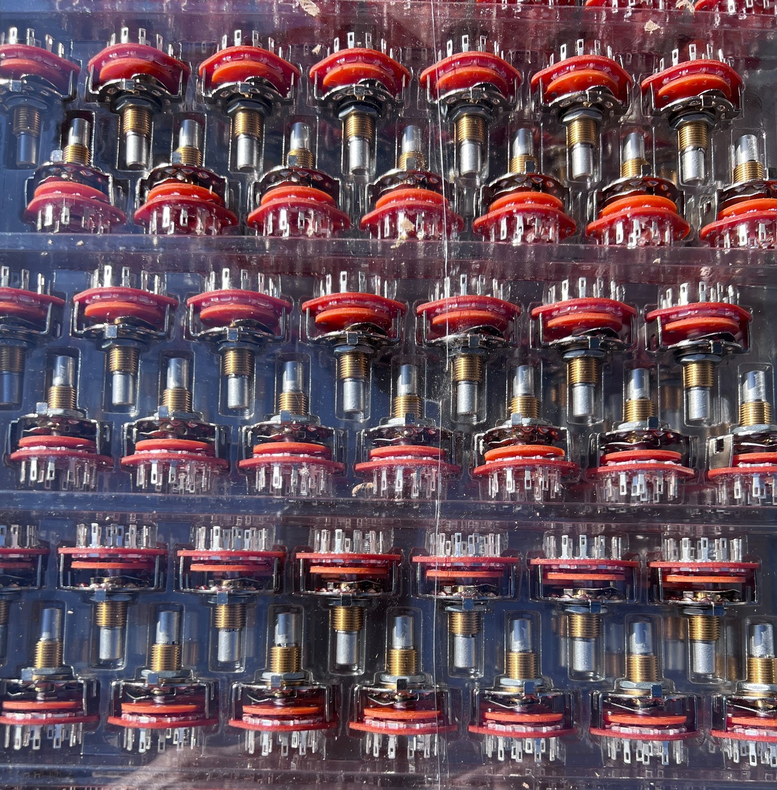 Alpha SR2511F-26FN Rotary Switch 2-Pole 6-Pos 300ma 125VAC N.S. Solder Lot / 100