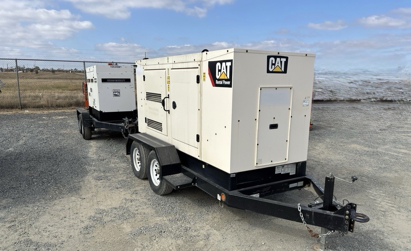 2023 CAT XQ125 100KW DIESEL GENERATOR ! LOW HOUR MACHINE FREE SHIPPING!!!
