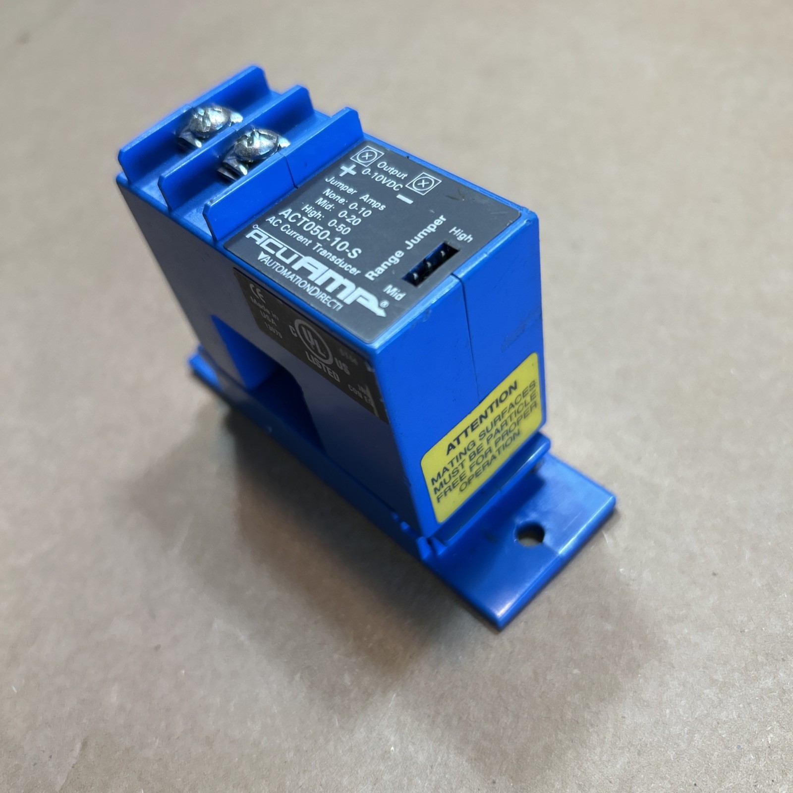 Automation Direct ACT050-10-S ACUAMP AC Current Transducer – CLEAN WORKS
