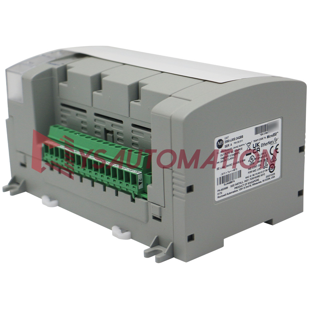 Allen Bradley 2080-L50E-24QBB Micro850 24 I/O EtherNet/IP Controller Sealed New