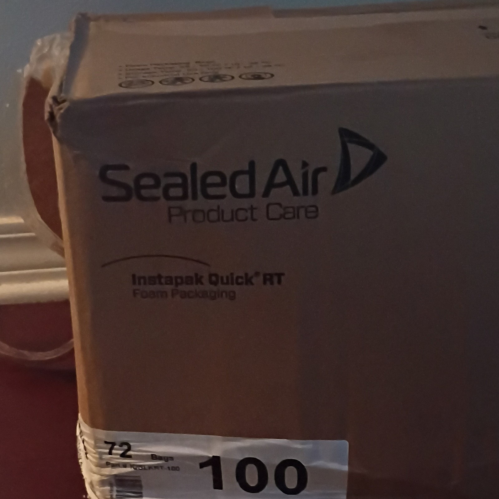 Sealed Air Instapak Quick RT Soft Foam Packaging Bags 72 x 100 IQBLKRT-100