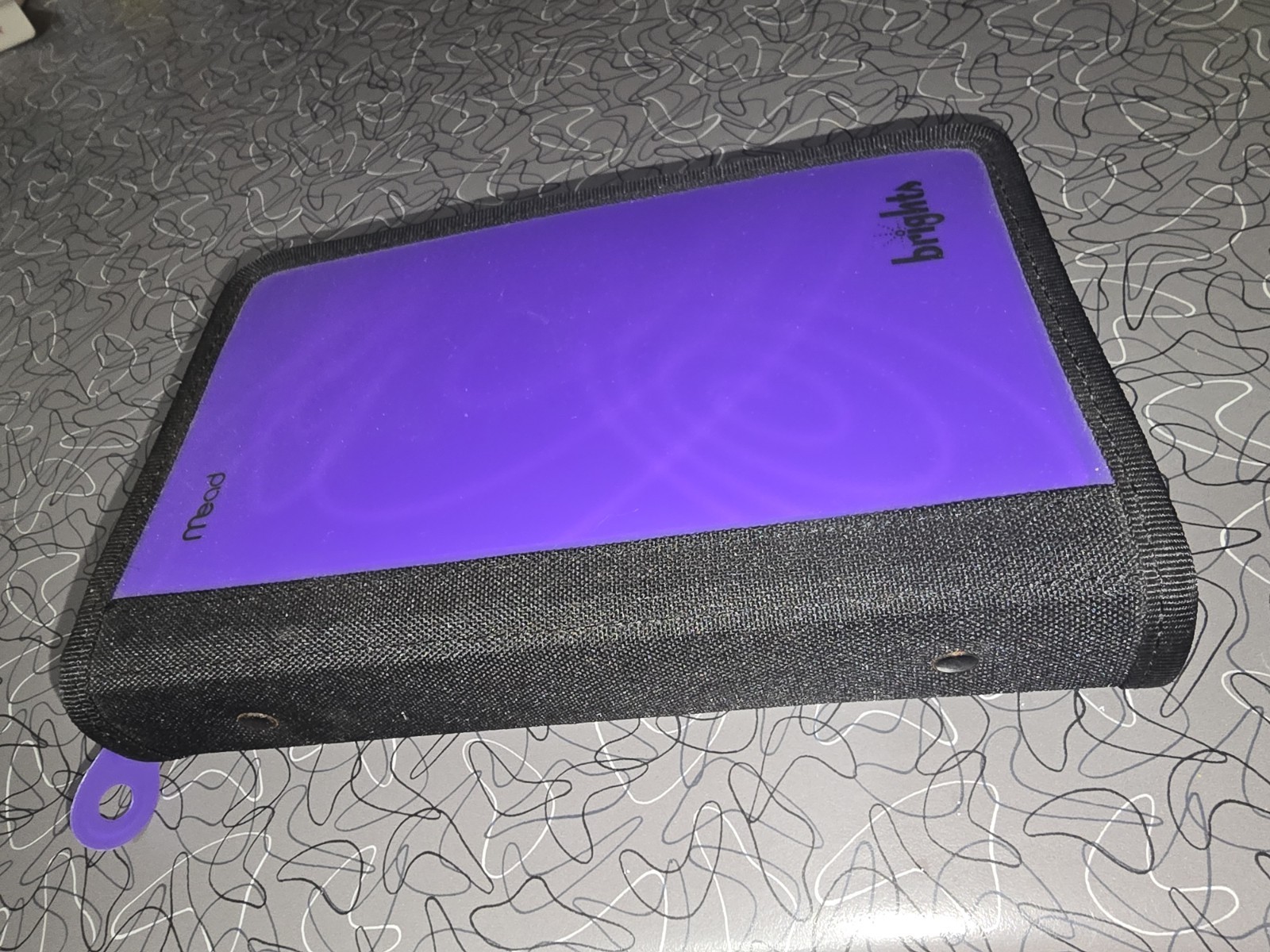 Vtg. Y2K NEW Mead Brights Daily Planner Address Telephone Note 6 Ring Binder