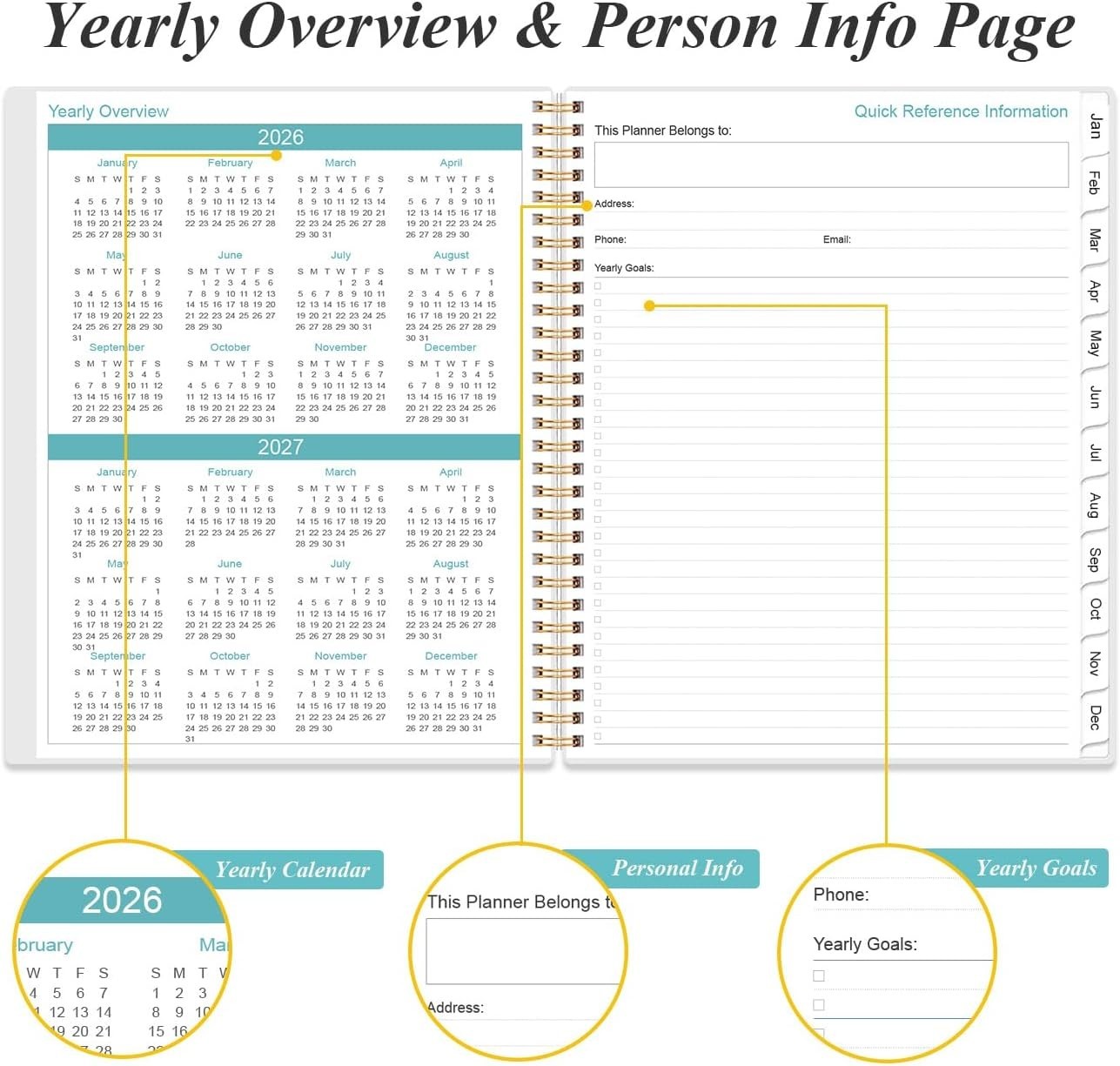 Daily 2026-2027 Full Page Per Day- 2026-2027 Daily & Monthly from July 2026 t…