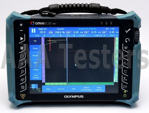 Olympus Panametrics OmniScan MX2 32:128 Ultrasonic Phased Array PA Flaw Detector