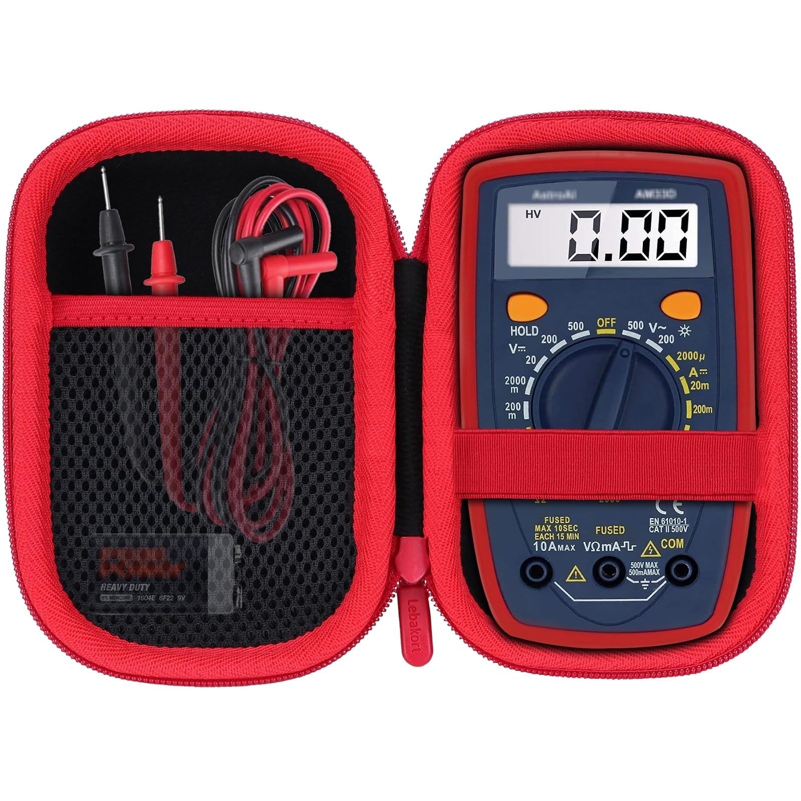 Lebakort Hard Case for AstroAI Digital Multimeter TRMS 6000 Counts