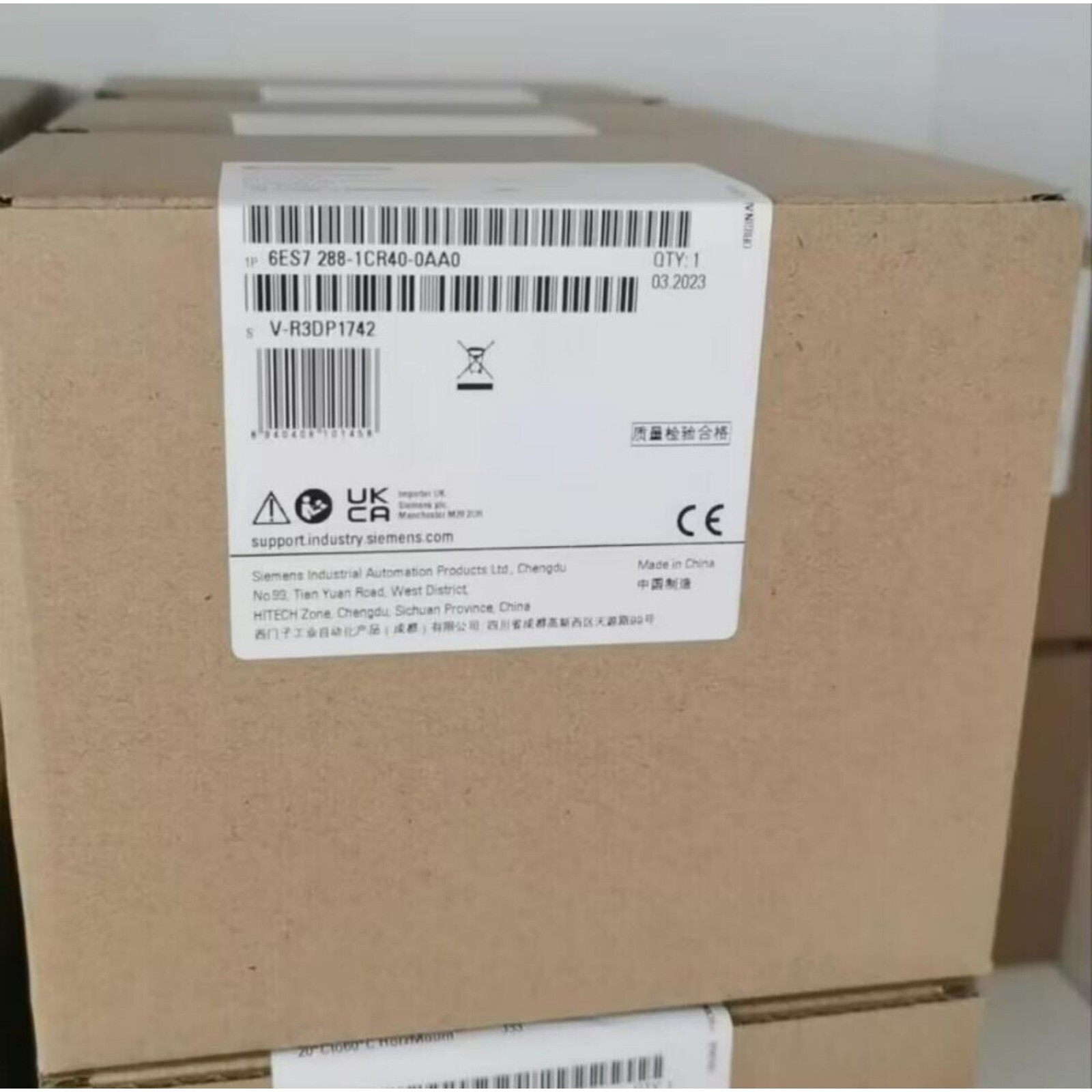 New Siemens 6ES7288-1CR40-0AA0 SIMATIC S7-200 SMART CPU CR40 6ES7 288-1CR40-0AA0