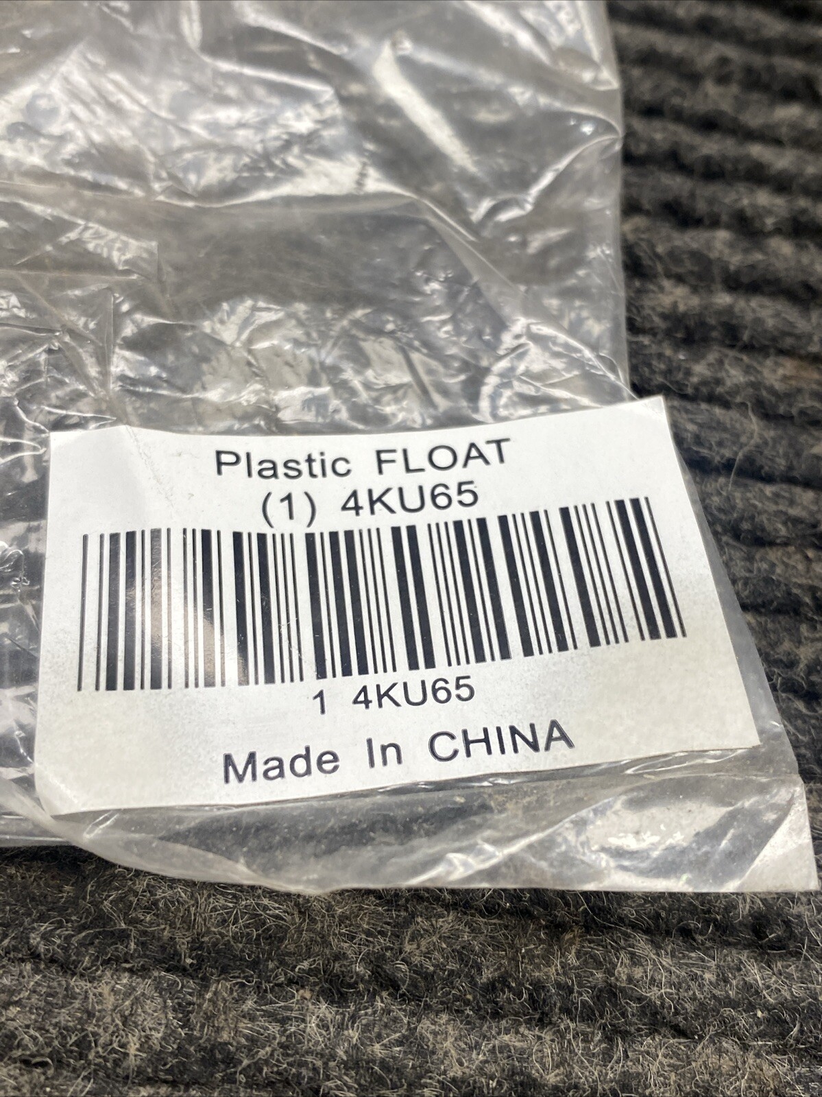 New Dayton 4Ku65 Float Ball,Round,Polyethylene