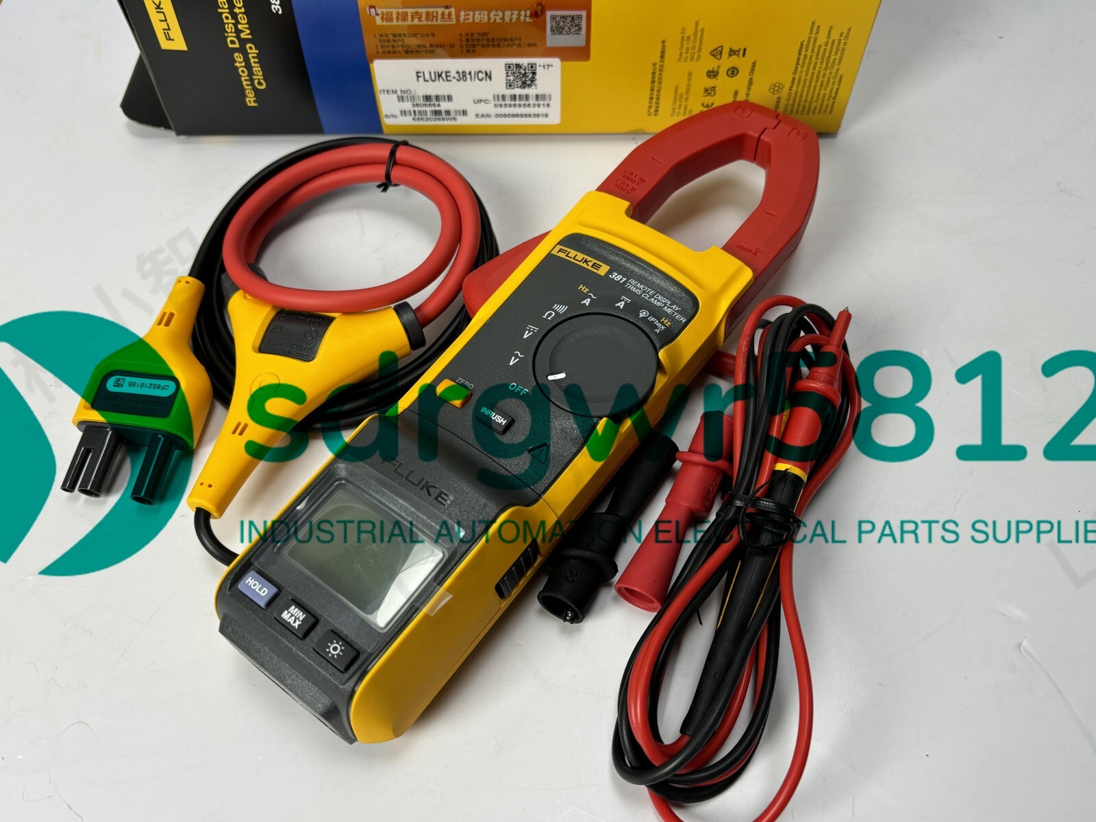 Fluke 381 Remote Display True RMS AC/DC Clamp Meter with iFlex NEW