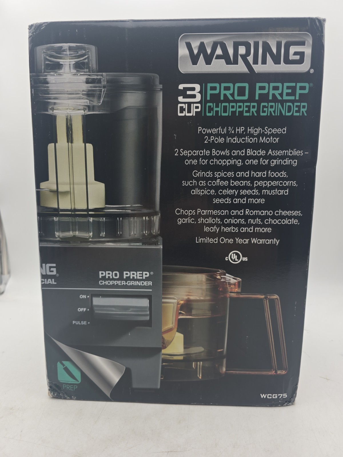 Waring Commercial WCG75 3-Cup Chopper Grinder