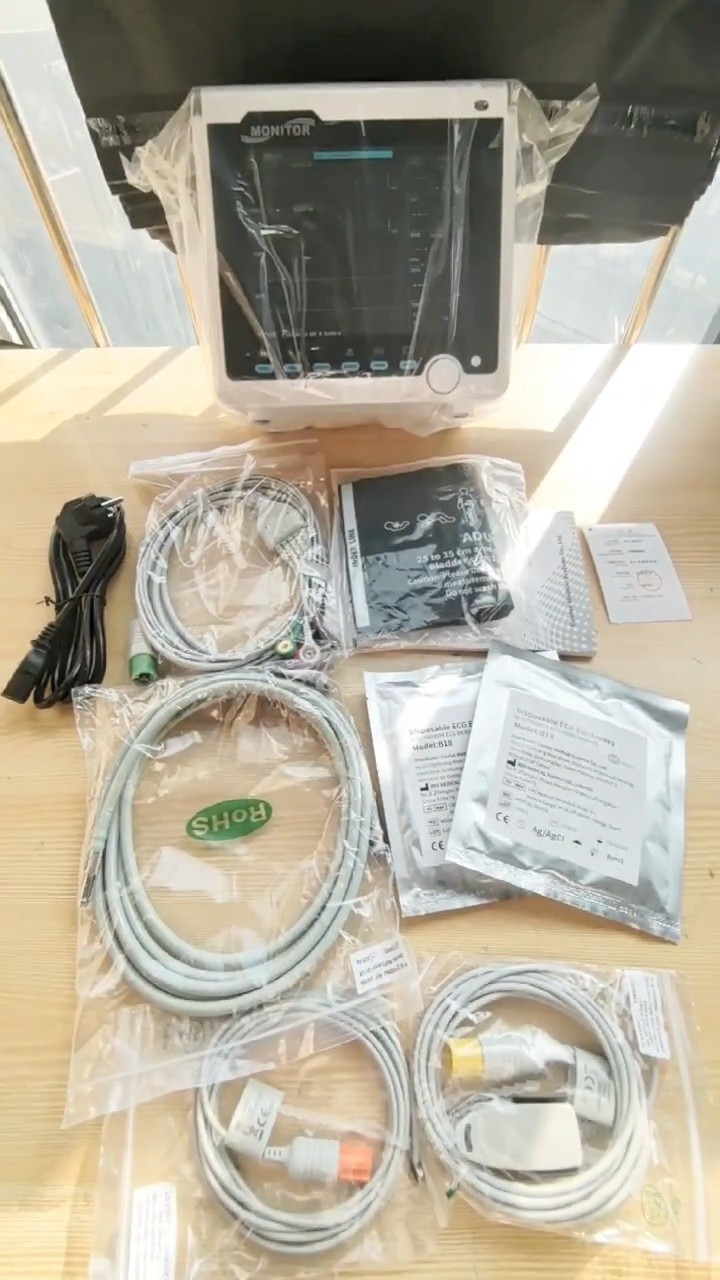 CMS6000 Portable Patient Monitor-6 Parameter (ECG/NIBP/SPO2/RESP/PR/TEMP)