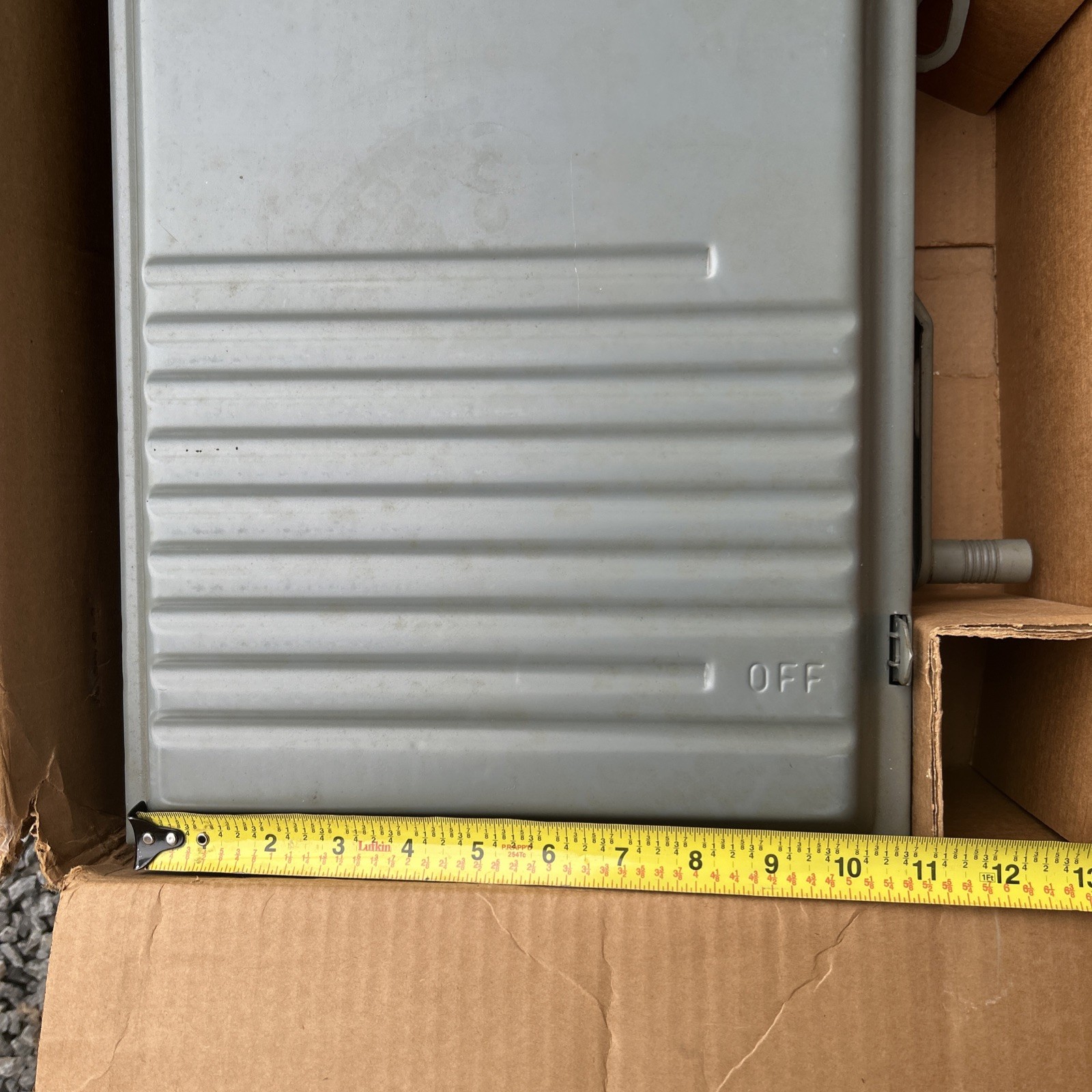Vintage Federal Pacific Electric Enclosed Safety Switch Box Original Box Papers