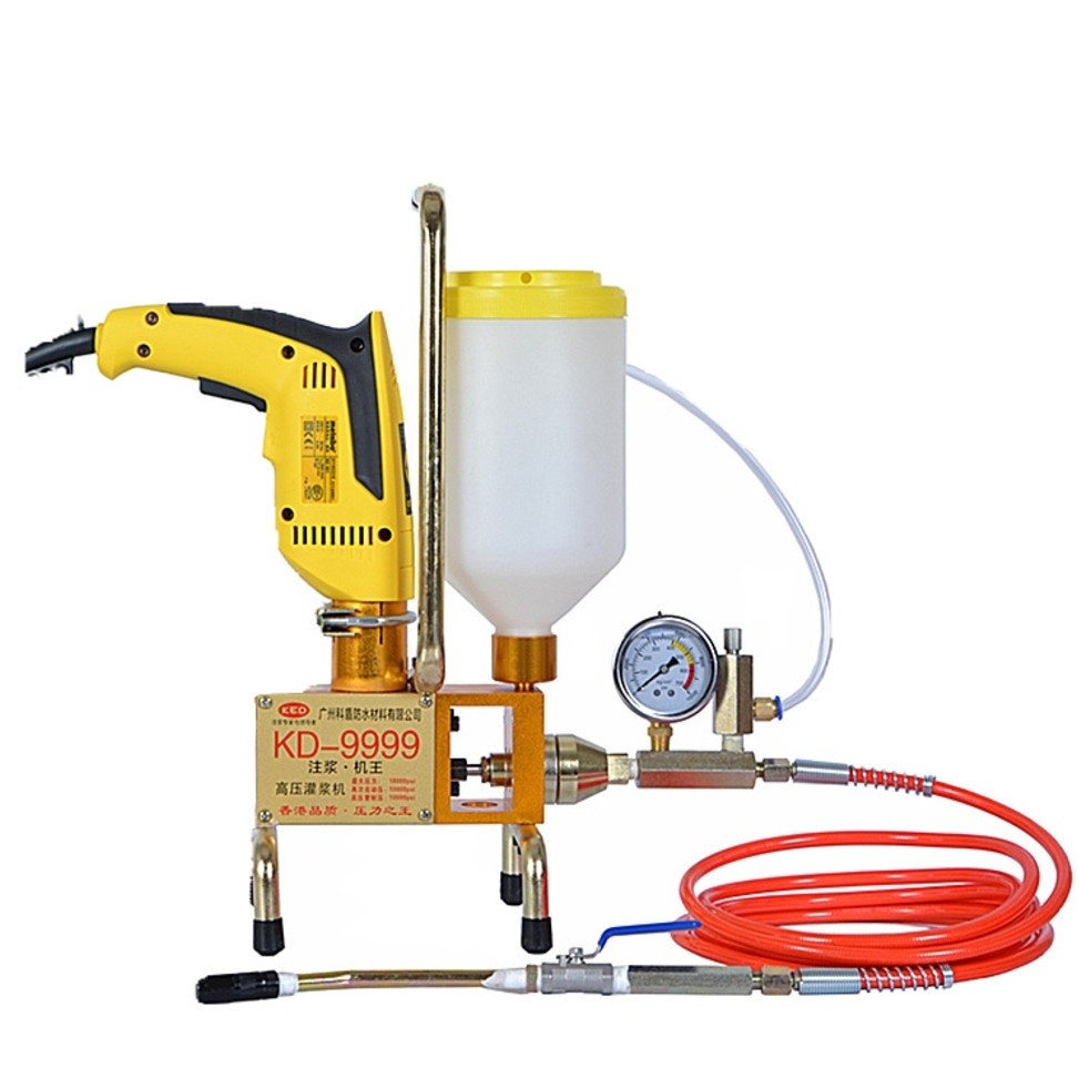 980W High Pressure Grouting Machine Epoxy Injection Pump Leak Stoppage Machine *