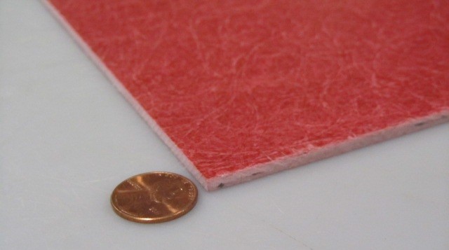 GPO3 Electrical Red Fiberglass Sheet 1/8″ Thick x 12.0″ Wide x 24.0″ Long