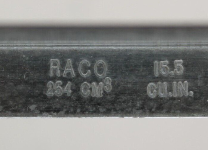 Raco 15.5 cu. in. Square Box Cover