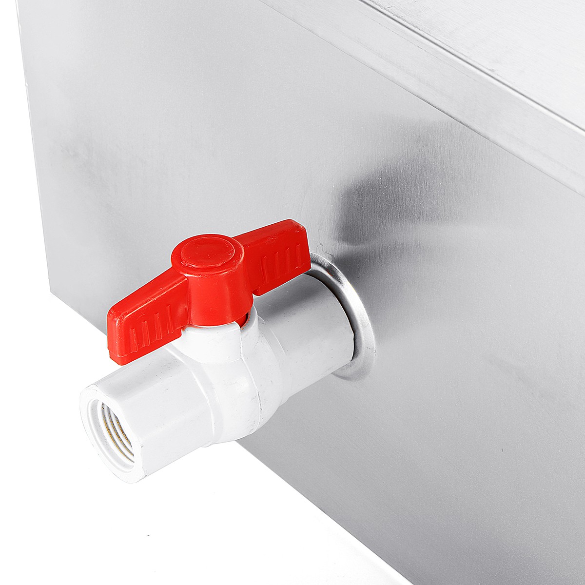 Commercial Grease Interceptor Grease Trap 8LB 5GPM Stainless Steel Interceptor