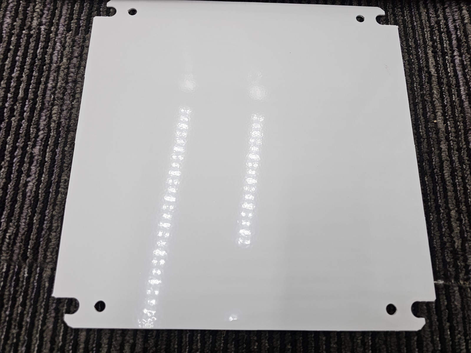 (QTY 2) nVent Hoffman CP1212 Concept Panel for 12″ x 12″ Enclosure White Steel