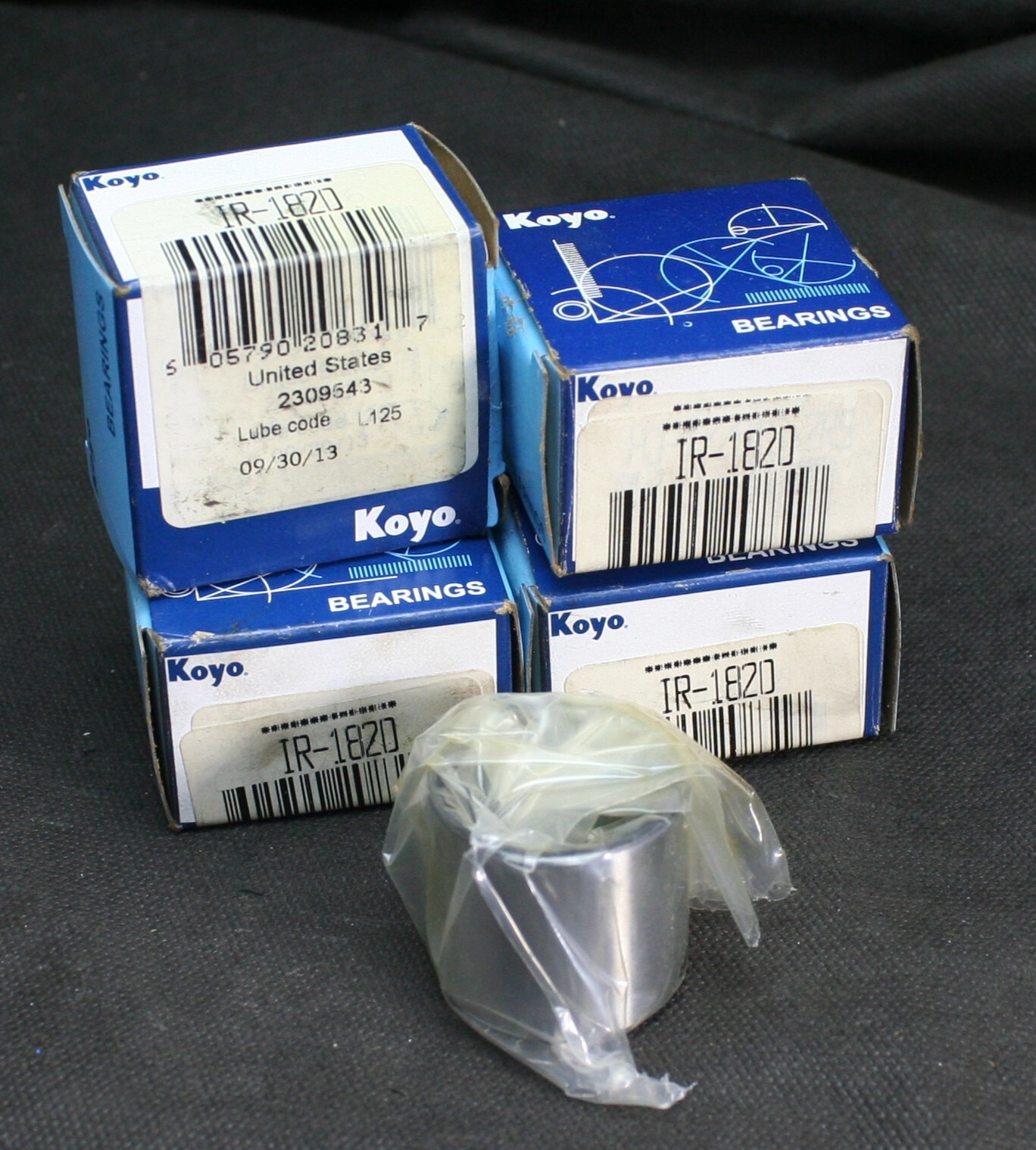 One (1) KOYO IR 1820 Needle Roller Bearing Inner Ring 1-1/8″ ID NEW