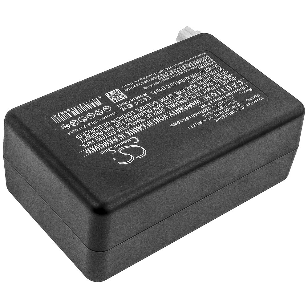 2600mAh Battery For Samsung PowerBot R7040,VR2AK9350WK,VR1AM7010U5/AA,VCA-RBT71