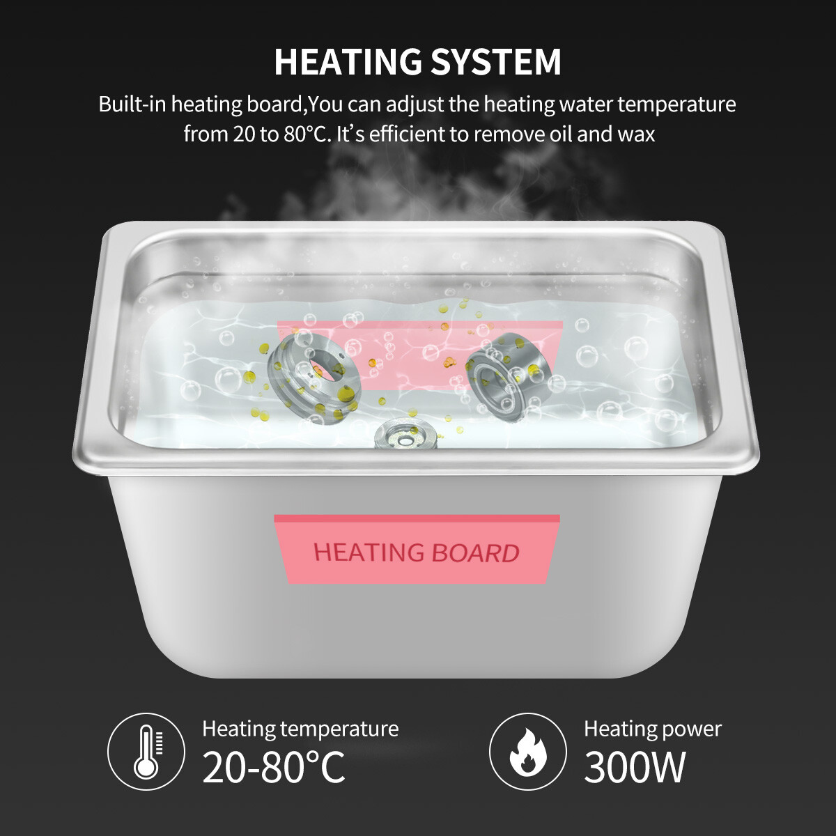 AIPOI 15L Industry Ultrasonic Cleaner Cleaning Equipment with Timer Heater