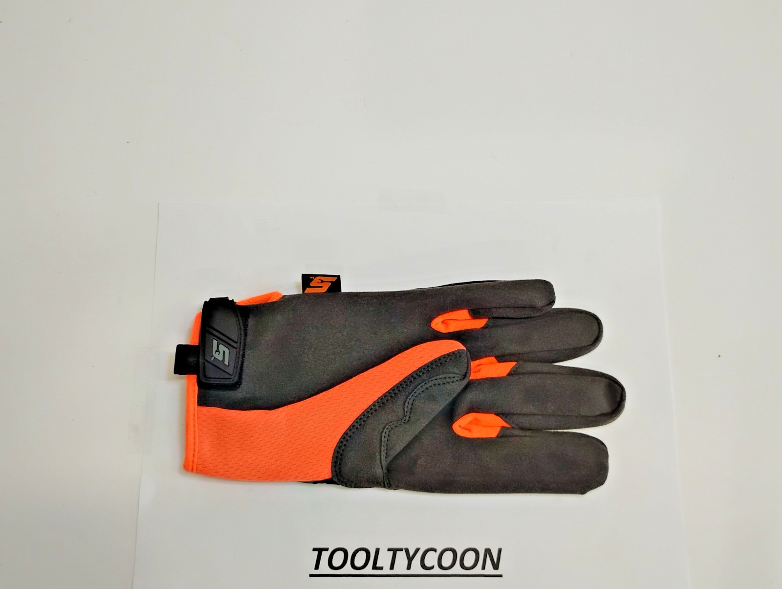 Snap-On Tools GLOVE600XLO NEW Mechanics Glove ORIGINAL EXTRA LARGE ORANGE