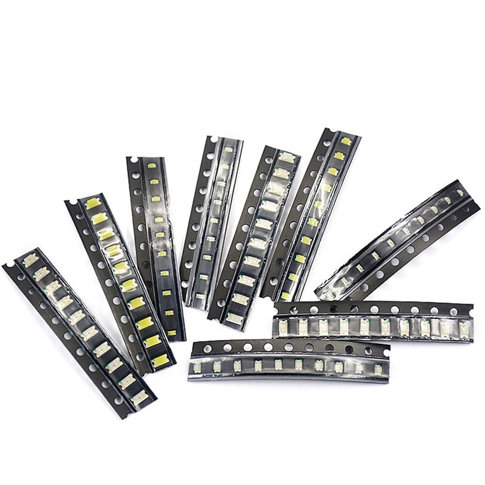 SMD/SMT LEDs 0402 0603 0805 5050 1206 3528 Red Yellow Blue Green White Orange
