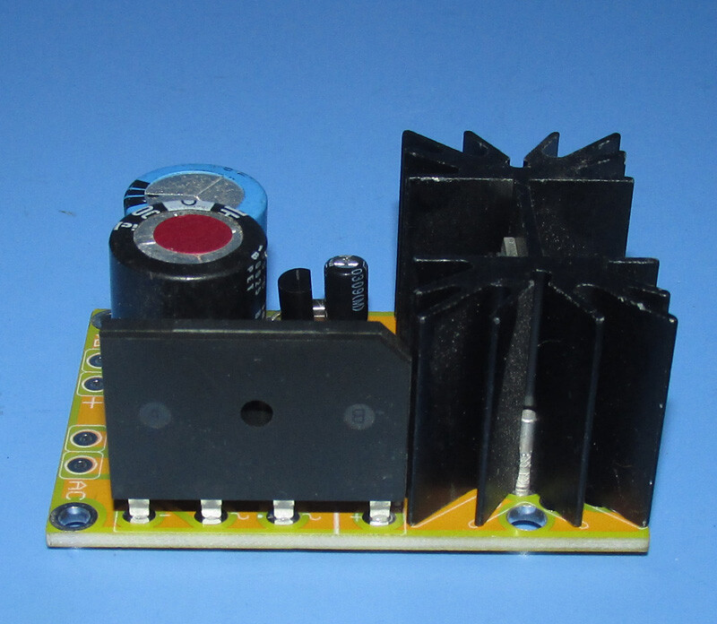 DC 1.2V-37V LM317 Adjustable Regulated Soft Start Power for 6.3v 12.6v Filament
