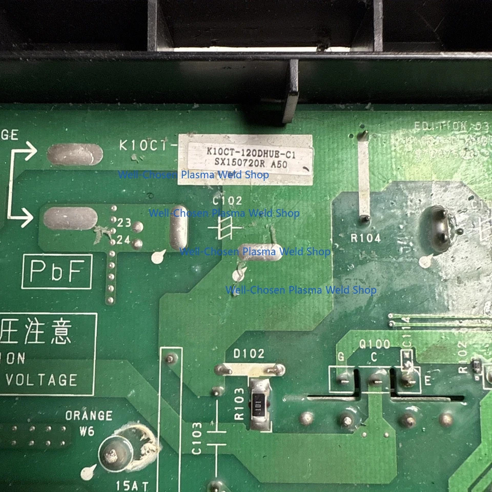 Used Fujitsu PCB Board Inverter Air Conditioner K10CT-C-A 9708752013