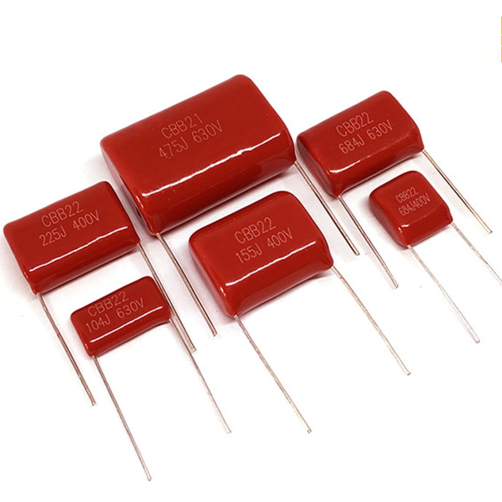 10pcs 400V 335J 3.3UF CB22 Metallized Polypropylene Polyester Film Capacitors…