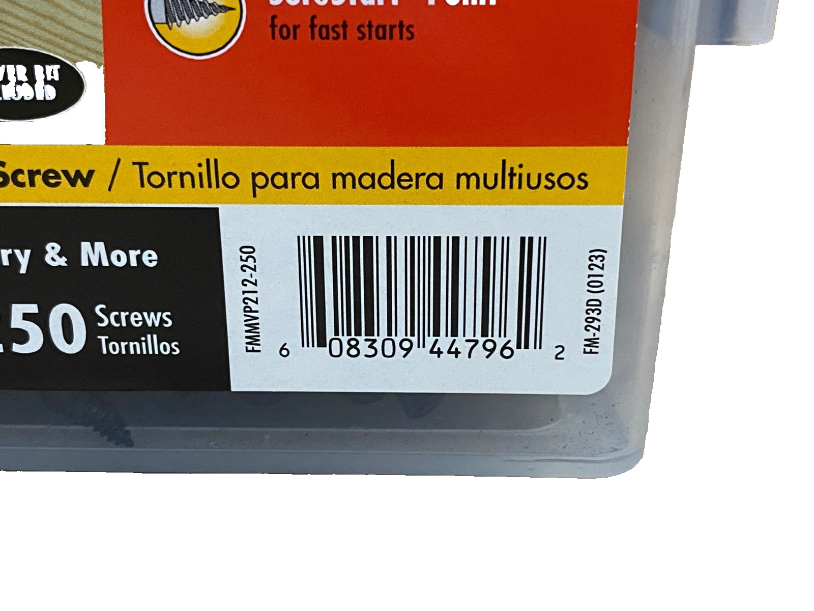 Fasten Master MVP Coated Wood Torx #10 Screws 2.5″ 250 Piece Black Multi-use