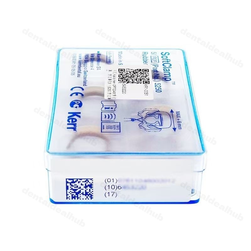Kerr OptiDam SoftClamp Kit 5 Clamps Autoclavable Dental Rubber Dam 5250